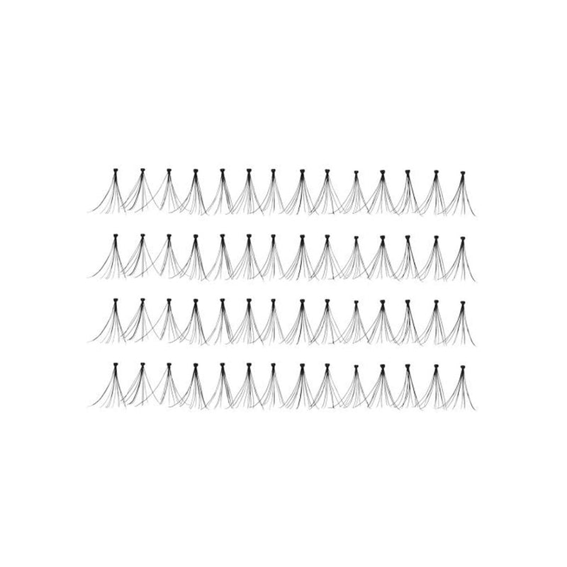 Ardell Professional Individual Duralash Flares, Medium Black 56 individual lashes (Pack of 4) Ardell