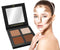 Contour Palette Powder Contour Kit - Contouring Makeup Palette With Mirror - 4 Highly Pigmented Matte Colors For Contouring And Highlighting - Vegan, Cruelty Free And Hypoallergenic Lamora