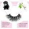 Real 3D Mink Lashes High Volume False Eyelashes Mink Strip 16mm Bushy Hand Made Strip Natural Fluffy Reusable Make Up Eyelashes For Women with Tweezers SWINGINGHAIR 1 pair SWINGINGHAIR Store