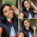10A Brazilian Straight Bundles with Closure (22 24 26+20) 100% Human Hair Bundles with Closure Unprocessed Virgin Straight Hair Weave 3 Bundles with Lace Closure Free Part YOCYTU