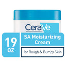 CeraVe Moisturizing Cream with Salicylic Acid | Exfoliating Body Cream with Lactic Acid, Hyaluronic Acid, Niacinamide, and Ceramides | Fragrance Free & Allergy Tested | 19 Ounce CeraVe