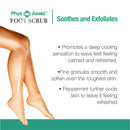 PhysAssist Foot Scrub 8 oz. with Tea Tree, Peppermint Soothes and Exfoliates Promoting a Deep Cooling Sensation Leaving Feet Feeling Calm and Refreshed. PhysAssist