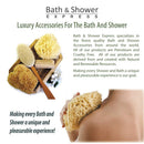 Sea Wool Sponge 5-6" (Large) by Bath & Shower Express Natural Renewable Resource! Bath & Shower Express