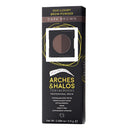 Arches & Halos - Duo Luxury Brow Powder - Dark Brown - Eyebrow Styling Cosmetics Palette, Powder, Tinting, Contouring, Precise Brow Definer - Hypoallergenic, Vegan - .088 oz, Dark Brown Arches & Halos