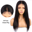 Megalook Lace Front Wigs Human Hair 26inch Straight Hair Human Hair Wigs For Black Women 4x4 Lace Wigs Pre Plucked Hairline with Baby Hair MegaLook Store