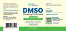DMSO Liquid 99.995% USP Grade, Dimethyl Sulfoxide, 2 fl oz, High Purity & Undiluted - Made in The USA - HelloPharmacist Infinity Warehouse