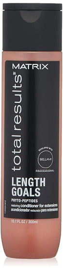 MATRIX Total Results Length Goals Conditioner For Extensions | Improves Manageability & Nourishment | Paraben Free | For Hair Extensions | 10 Fl. Oz. Beauty Coquette