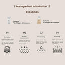 Stem-Cell Exosome Skin Booster Kit Booster Ampoule| Exosome, PDRN, Peptide, Collagen | Rejuvenation, Hydration, Anti-Aging | Korean Skincare 30ml (Solutions 0.01 oz x 5 Vials/Ampoule 1.01 fl.oz) Infinity Warehouse