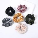 Lobaba Velvet Scrunchies Hair Ties Women - 6 Pack Big Vsco Girl Stuff Scrunchy for Hair Scrunchie Holder Elastic Bands With Zipper Pocket Gift For Friends Ivyu Store