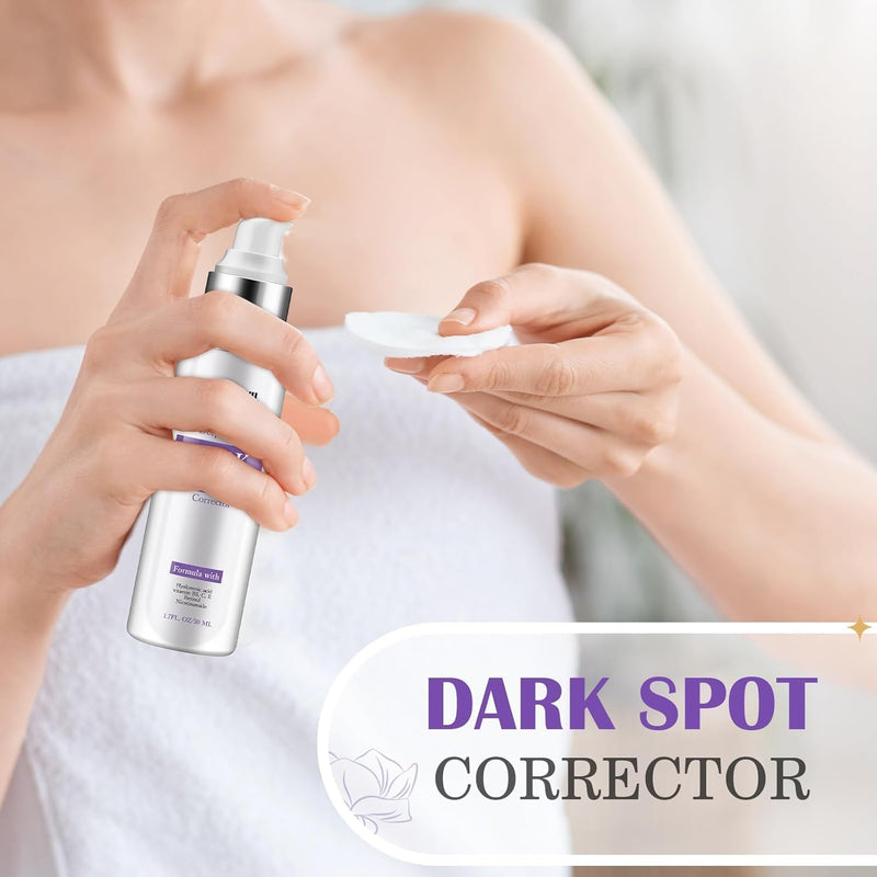 HANYWIL Dark Spot Remover for Face & Body Serum,Rapid Tone Repair Cream with Hyperpigmentation Treatment,Sun Spot, Age Spot & Melasma Remover,Dermatologist-Tested Brightening Retinol Serum (1.7 Fl Oz) Infinity Warehouse