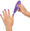 Blinger Ultimate Nail Wand Collection, Purple - Glam Your Nails with Sticker Sheets, 1 Step Process, No Drying, No Waiting – Nail Art for School, Parties, Special Occasions, Everyday Use – Exclusive Blinger