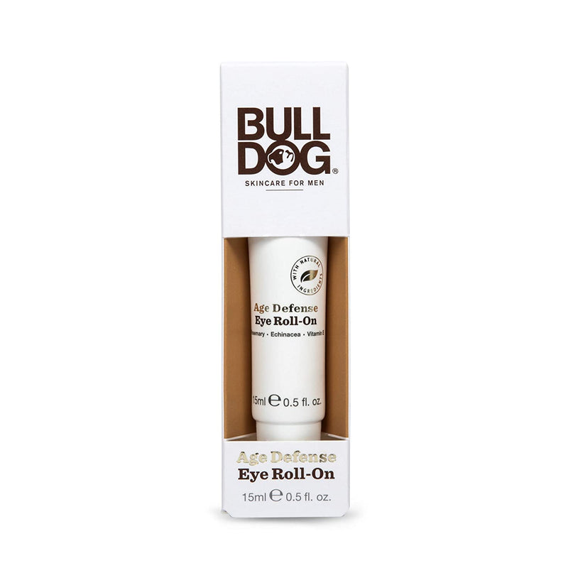 Bulldog Mens Skincare and Grooming Age Defense Eye Roll On, 0.5 Ounces Bulldog Mens Skincare and Grooming