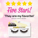 Andrea False Lashes Style 13 - Black 4 pairs Andrea