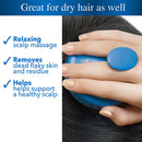 Nizoral Hair Shampoo Brush with Soft Silicone Scalp Massager Brush Head, for All Hair Types, Deep Cleanses Scalp and Removes Dead Flaky Skin and Residue Nizoral