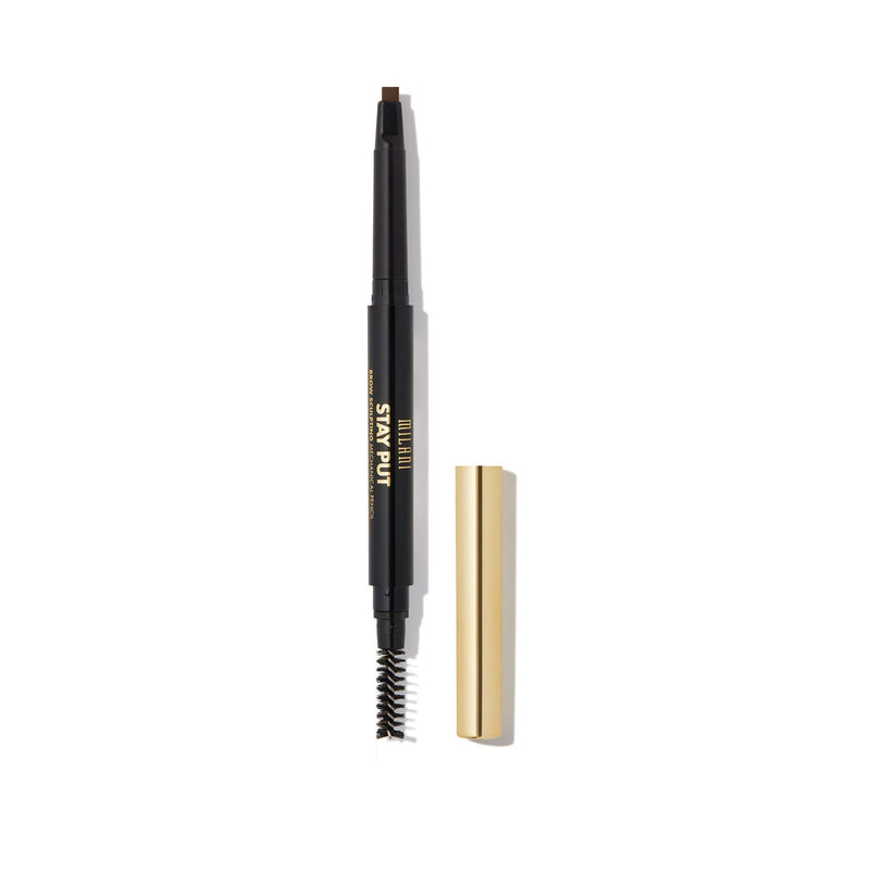 Milani Stay Put Brow Sculpting Mechanical Pencil - Dark Brown (0.01 Ounce) Cruelty-Free Long-Lasting Eyebrow Pencil that Defines and Shapes Brows Milani Store