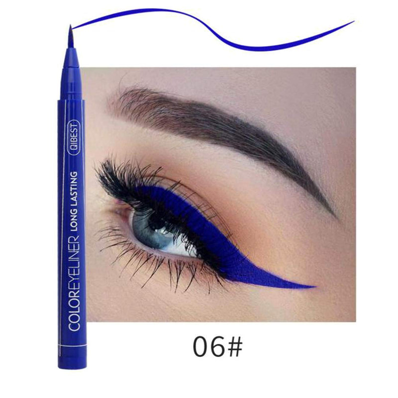 Coosa beauty COOSA 12 Colors Matte Liquid Eyeliner Waterproof High Pigmented Colorful Long Lasting Liquid Eye Liner Pen Set (12COLORS - SET A) Coosa beauty