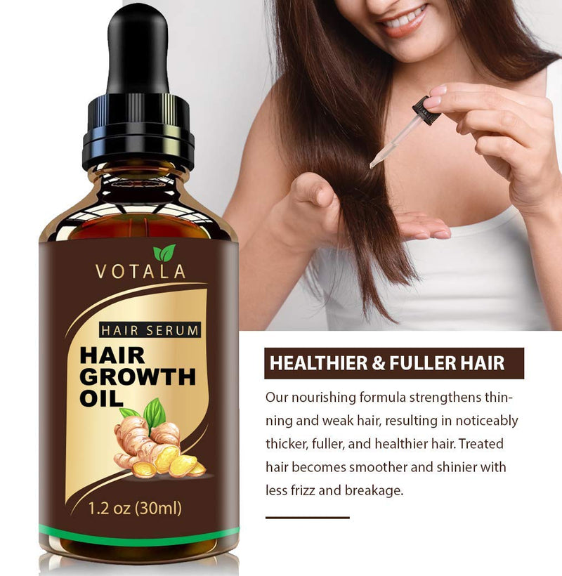 Hair Growth Serum, VOTALA Hair Growth Treatment, Anti Hair Loss, Promotes Thicker, Stronger Hair, And Hair Regrowth for Men Women Votala