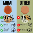 Mirai Clinical Persimmon Soap Bar with Lavender Scent - Japanese Persimmon Soap for Old People Smell - Made with Green Tea Extract - Nonenal® Odor Removal Deodorizing Bar for Unisex Infinity Warehouse