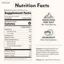 ProMix Nutrition Electrolytes Powder Hydration Packets | Himalayan Pink Salt, Magnesium, Potassium, Vitamin C | Sugar Free - 30 Count Infinity Warehouse
