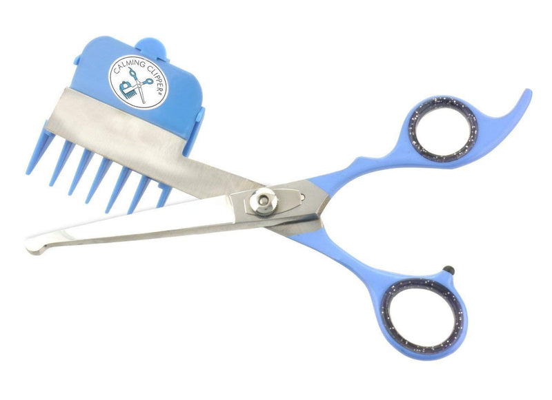 Calming Clipper - The Silent, Gentle Haircutting Kit for Children with Autism and Sensory Sensitivity - Right-Handed, Includes Barber Cape & Sharpener CALMING CLIPPER