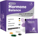 Natural Hormone Balance for Women, Menopause Supplements for Women with Evening Primrose Oil, CoQ10, Soy Isoflavones, Daily Pack Supports Peri+Menopause+Post, PMS, Metabolism, Mood, Energy 30 Packs Infinity Warehouse