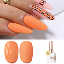 Double Rhythm 0.5 Oz Gel Nail Polish Neutral Natural Same Color Same Bottle Translucent Light Milky Pastel 15ML Manicure French Design Art DIY at Home (Pearl Green-B1146) Infinity Warehouse