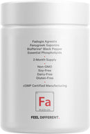 Codeage Liposomal Fadogia Agrestis 600mg Supplement - Fadogia Agrestis 30:1 Extract, Vitamin D3, Zinc, Fenugreek, BioPerine Black Pepper - 2-Month Supply - Liposomal Delivery - Non-GMO, 60 Capsules Infinity Warehouse