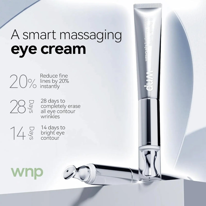 Eye Cream|Wrinkle Eraser Massaging Eye Cream, Multi-peptide Firming Eye Tightener, Anti-Aging Eye Cream for Puffiness and Bags Under Eyes Cream|Electric Massage Eye Cream Infinity Warehouse