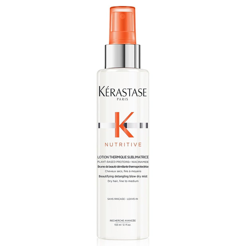 KERASTASE Nutritive Lotion Thermique Sublimatrice, Nourishing Heat Protecting Spray for Fine to Medium Dry Hair, Detangling and Frizz Reducing Leave-in Spray, 5.1 Fl Oz Infinity Warehouse