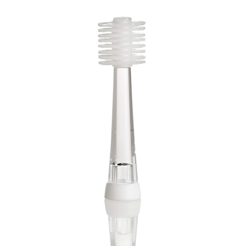 Brilliant Lumi Travel Sonic Toothbrush Replacement Heads - Round Brush Head with Super-Fine Micro Bristles, 2 Heads Brilliant