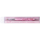 Ivy L Premium 2 Way French Gel Acrylic Nail Art Kolinsky Brush with Dotting Tool for Professional Manicure Cuticle Clean up Nail Art Design (Size