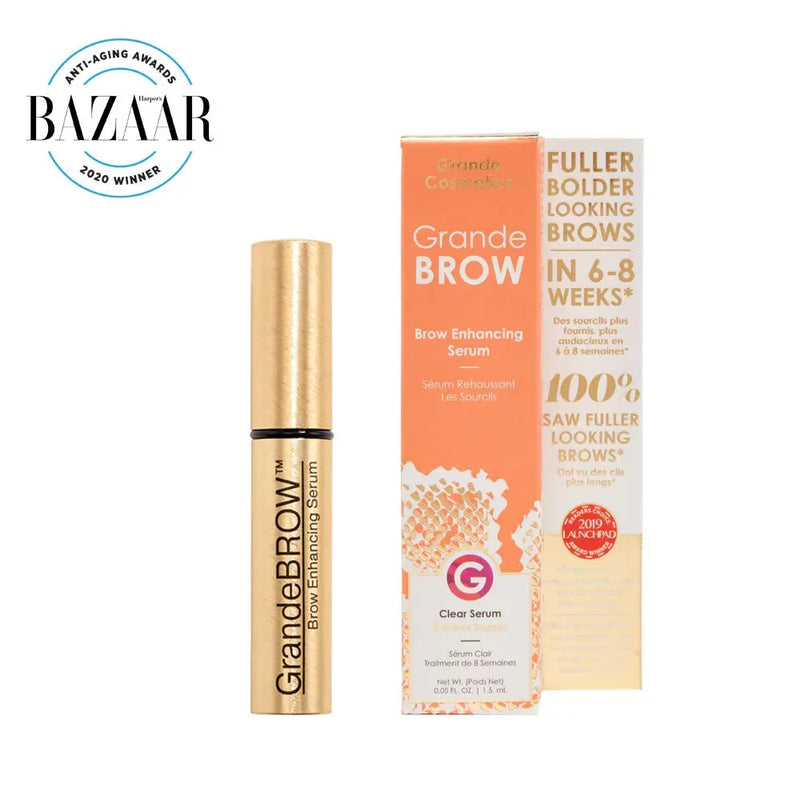 Grande Cosmetics GrandeBROW Brow Enhancing Serum, 8 Week Starter Supply , 1.5mL Grande Cosmetics