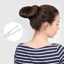 U Shaped Hair Pins,IKOCO 80pcs Hair Pins for Buns,Silver,2.4 inch IKOCO