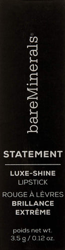 bareMinerals Statement Luxe-Shine Lipstick, Rebound, 0.12 Ounce bareMinerals