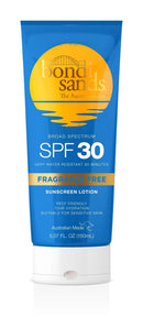 Bondi Sands Fragrance Free Sunscreen Body Lotion SPF 30 | Hydrating Broad Spectrum Protection, Sheer, Water Resistant, Reef Friendly | 5.07 Oz/150 mL Bondi Sands