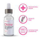 Glycolic Acid 70% Professional Chemical Peel - Intense Alpha Hydroxy Acid Skin Peel For Acne Scarring, Wrinkles, Fine Lines and Brown Spots. 1 fl oz Divine Derriere