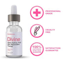 Glycolic Acid 40% (Professional Chemical Peel) Pro Strength Alpha Hydroxy Acid Skin Peel - Intense Anti-Aging Treatment For Wrinkles, Fine Lines, Brown Spots, and Acne Scarring - Beauty Coquette