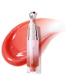 SKINTIFIC Peptide Brightening Lip Serum, Hydrating & Plumping Tinted Lip Gloss, Moisturizing Lip Balm with Polypeptides & Squalane for Glossy Sheer, Smooth Lips(10U Toast Brick) Infinity Warehouse