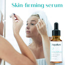 Aquallure Antioxidant Rescue Cream and NEW! Aquallure Apple Stem Cell Rejuvenating Serum - Anti Aging 2 Step BUNDLE - Moisturizing Peptides, Hyaluronic Acid, Vitamin C 20% - (1 oz each) Aquallure