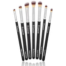 Eye Makeup Brushes Eyeshadow Brush Set - 7pcs Soft Synthetic Eyeshadow Blending Brush Kit - For Blending Eyeshadow, Eyeliner, Crease, Eyebrow - Long Lasting, Apply Better, Flawless Look Makeup Lamora Store