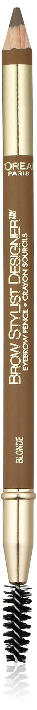 L'Oreal Paris Makeup Brow Stylist Designer Eyebrow Pencil, Blonde (Packaging May Vary) L'Oréal Paris