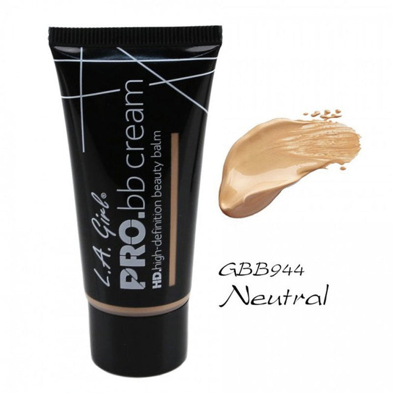 L.A. Girl Pro BB Cream HD Beauty Balm, Neutral, 1 fl. Oz L.A. Girl
