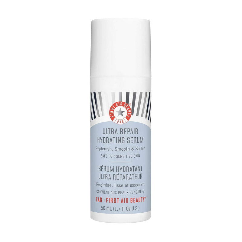 First Aid Beauty Ultra Repair Hydrating Serum with Hyaluronic Acid, Anti-Aging Face Serum for Sensitive Skin, 1.7 Ounces First Aid Beauty