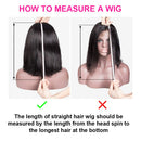 ISEE Hair Short Bob Wigs Human Hair Lace Closure Wigs Brazilian Virgin Human Hair Straight Bob Lace Front Wigs For Black Women Pre Plucked with Baby Hair Natural Black (14inch) ISEE