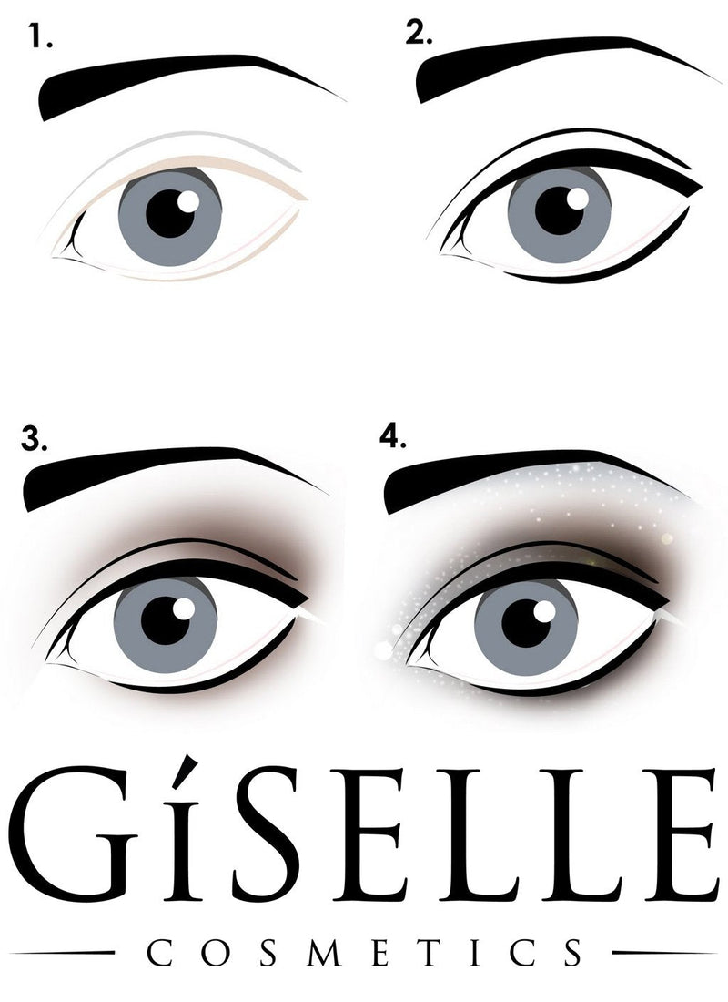 Giselle Cosmetics Loose Powder Organic Mineral Eyeshadow - Coco Tan - 3 gms Giselle Cosmetics