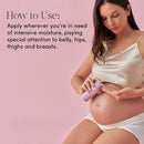 Evereden Nourishing Stretch Mark Cream, 4 fl oz & Golden Belly Serum, 1.7 fl oz | 2 Item Bundle Set | Natural and Clean Pregnancy Skincare Evereden