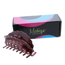 Brushed Large Jaw Clip Hair Claw - Brown Motique Accessories
