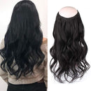 Sassina Halo Hair Extensions Human Hair with Invisable Miracle Wire