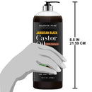 Majestic Pure Jamaican Black Castor Oil for Hair Growth & Natural Skin Care - Roasted & Cold-Pressed - Massage, Scalp, Hair and Nails - 16 fl oz MAJESTIC PURE