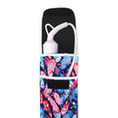 Bluecell Heat Resistant Neoprene Curling Iron Holder Cover Bag Flat Iron Curling Wand Travel Case Pouch 15 x 5 Inches (Colorful Feather Pattern) Bluecell World